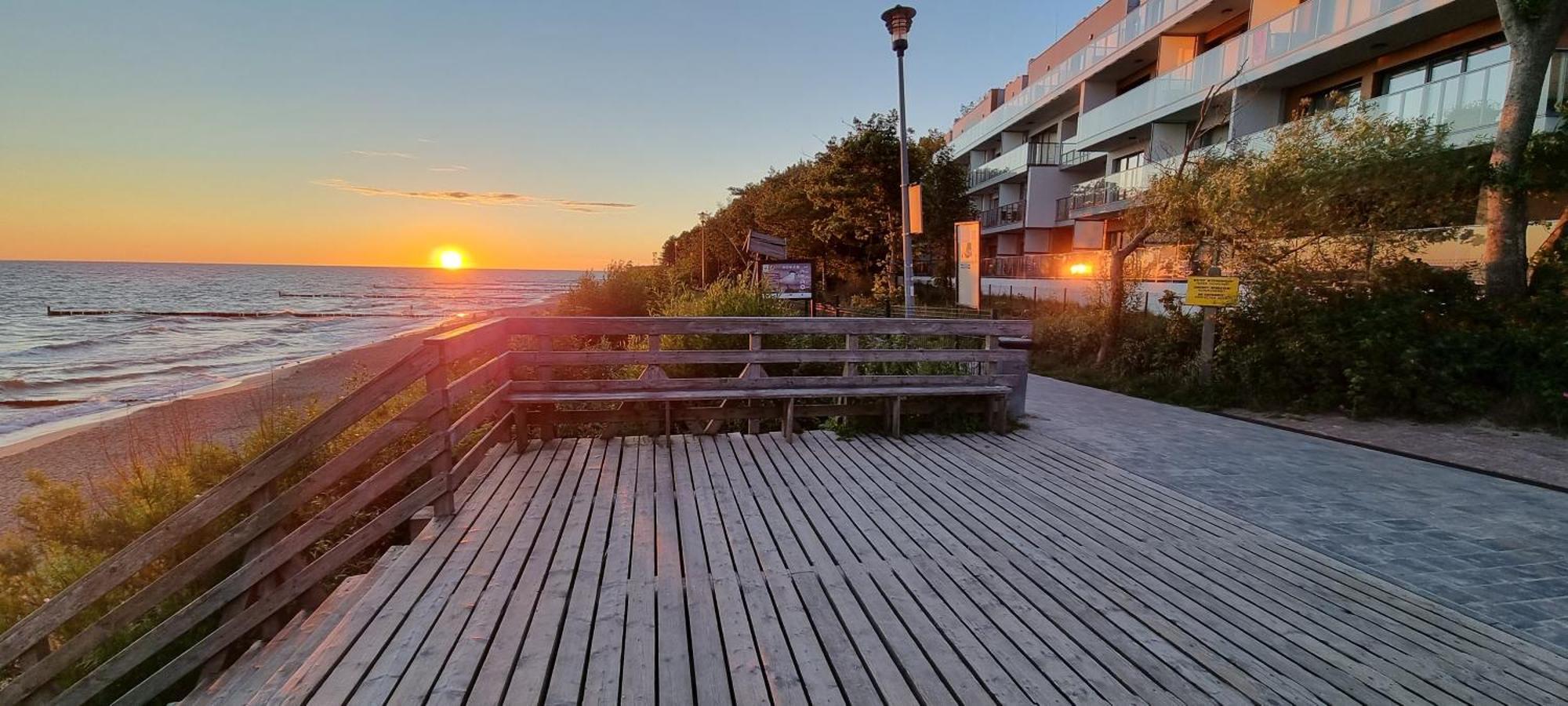 אוסטרוני מורסקי Apartament Dar Pomorza 20M Do Plazy Ustronie Apartments מראה חיצוני תמונה
